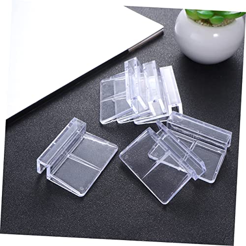 10pcs Acrylic Support Bracket for Fish Tank Aquarium Lid Holder Fish Tank Bracket for Pets
