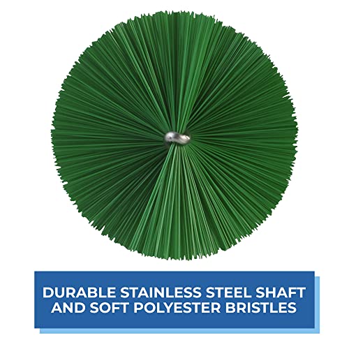 Vikan 53702 Tube Brush,2.4",PP/PBT,Green - color: Green