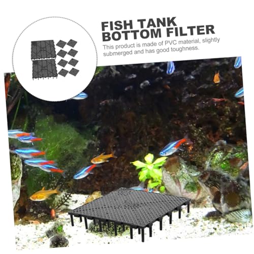 BESPORTBLE 12pcs Fish Tank Bottom Plate Trays Isolation Boards for and Impurity Straining Versatile Aquarium Divider Plates for Fish Tank Landscaping and Separation