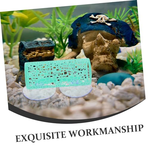 BESPORTBLE 2pcs Fish Tank Tunnel Bed Durable Betta Hiding Tube with Aesthetic Aquarium Ornament for Shrimp Habitat and Betta Fish Shelter Enhances Natural Environment