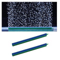 WishLotus Fish Tank Air Bubbler, 2 PCS Durable Long Strip Aquarium Bubbler Stone Bar 10 Inch Aquarium Air Stones Bubbler Wall Air Stone Tube for Fish Tank Air Pump Aquarium Accessories (A, 10 Inch) - size: 10 Inch