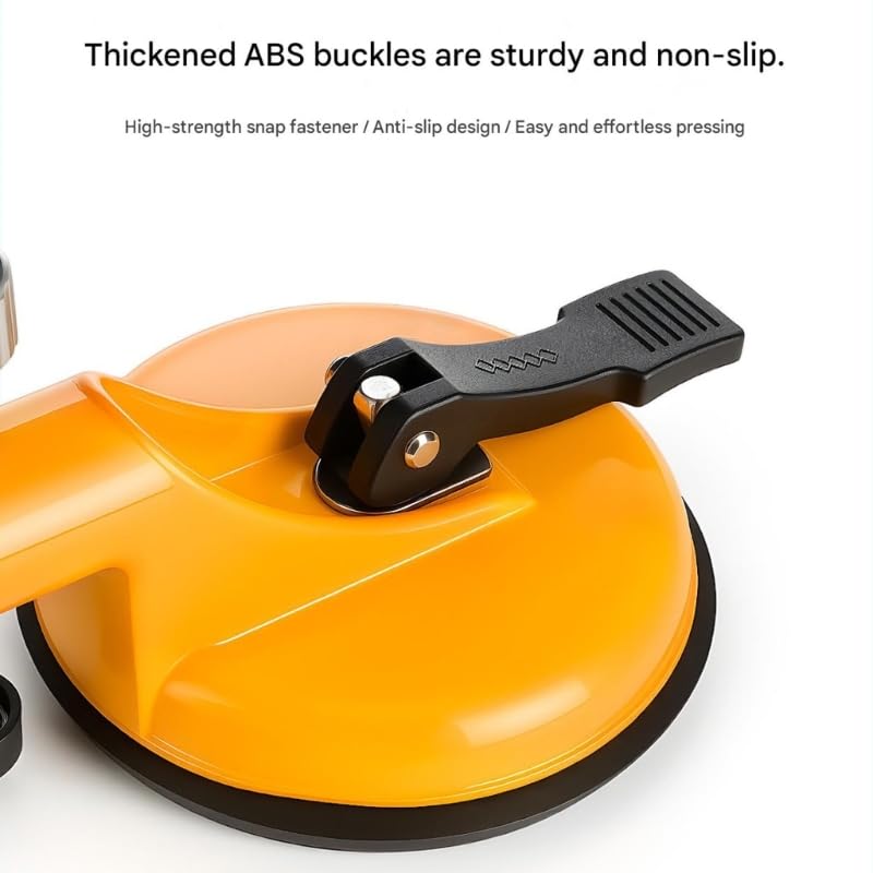 Adjustable Height Setter, Professional Countertop Leveling Tool with Vacuum Rubber Clamps, Floor Gap Fixer for Laminate, Wood, Tile, Vinyl Floor Gap Repair Tool, Seamless Tile and Slab Installation