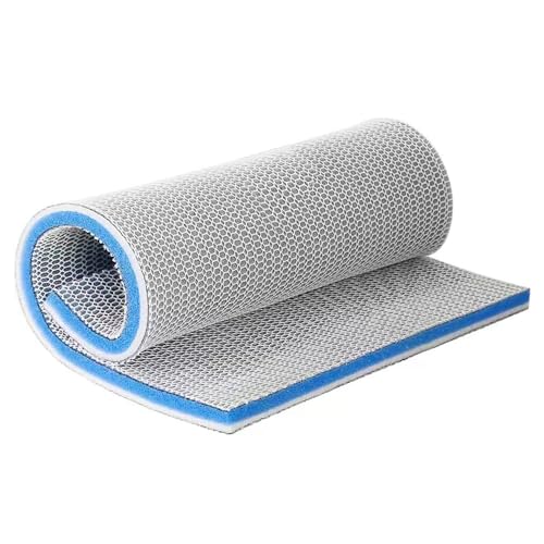SHIGATSU Aquarium Filter Floss Rolls, Upgraded 8-Layer Aquarium Filter Sponge for Fish Tank Filter and Pond（15.7" x 19.7"）, Aquarium Filter Media for Freshwater or Saltwater Aquariums - size: 15.7" x 19.7"