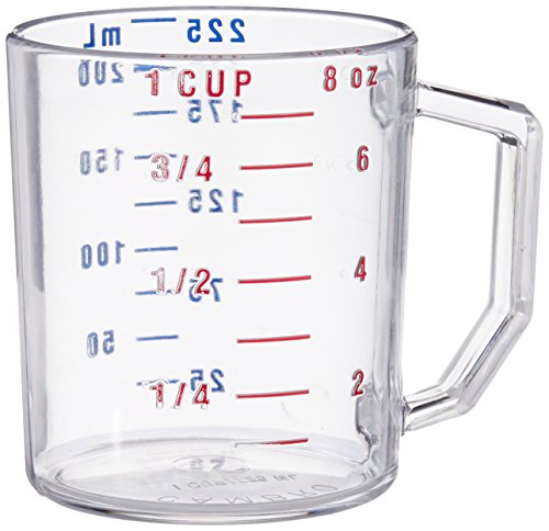 Cambro Measure Cup 1 Cup Clear (25MCCW135) - size: 1 cup
