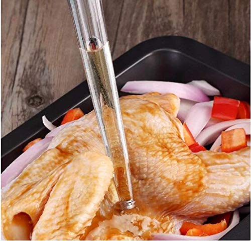 Pmsanzay 50ml Large Capacity Plastic Dripless Turkey Baster，Clear Plastic Transfer Liquid Dropper Pasteur Pipettes for Aquarium Fish Tank Pipette Food Essential Oils Hydroponic Liquid Pipettes Drop