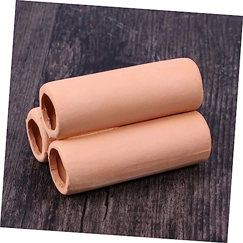 Happyyami Aquatic Plants Moss Tube Cultivating Container Ceramic Mineral Holder for Fish Tank Decoration and Aquatic Plant Growth