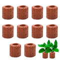 10 Pack 25mm Ceramic Aquarium Plant Weights - Pre-Wrapped Cotton Anchors for Substrate Planting
