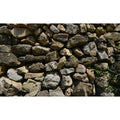 Rock Aquarium Background Natural Stone Fish Tank Background Rocky Glass Terrarium Background Stone Wall with Sunray Aquarium Background Rock Stone Reptile Habitat Background Poster 24x12in - color: Warm Brown, size: 24(W)x12(H)inches/ 60(W)*30cm(H)