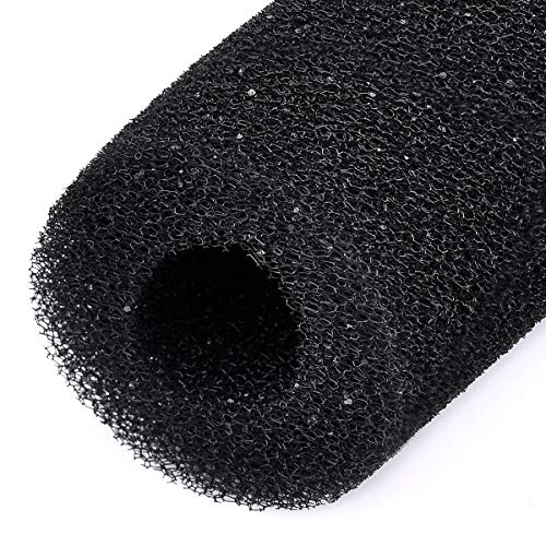 4PCS Pre-Filter Foam Sponge Roll Aquarium Filter Intake Cover for Aquarium Fish Tank (Large)