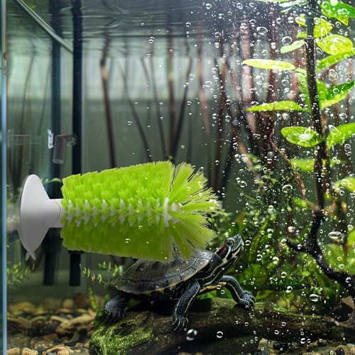 Turtle Brush, Turtle Tank Accessories, Turtle Shell Cleaning Brush Set, Aquatic Tortoise Tank Supplies