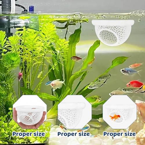 2 Pack Betta Hammock, Betta Fish Tank Accessories, Floating Betta Hide, Beta Fish Tank Decor, Fish Cave, Aquarium Decorations (Black and White)