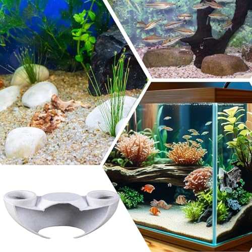 Shrimp Tank Ornament – Aquarium Fish Tunnel, Creative Fish Corner Cave | Unique Shrimp Shelter Decoration, Aquatic Pets Tank Cave Toys, Aquarium Hiding Spot for Fish, Shrimp, - color: D