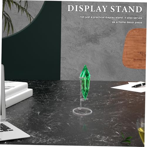 Healifty Elegant Crystal Ball Holder Display Stand Metal Tray for Crystal Scepters and Ball Holder Showcase