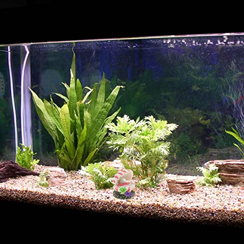 POPETPOP Aquarium Decoration Bubble Pearl Shell Fish Tank Ornament with Air Stone Compatible for Oxygen Pump 2.76X2.17X2.17 Inch Aquarium Landscape