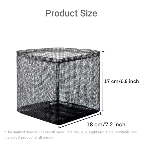 4 Pcs Pond Plant Baskets Aquatic Planting Bags Breathable Mesh Water Garden Plant Pot for Lily Lotus Flower Bog Terrestrial Plant
