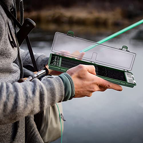 Carp Fishing Hook Storage Box, Carp Rig Box Stiff Hair Rig Board with 12pcs Pins, Carp Fishing Rig Container for Carp Fishing Accessories - style: Style 2