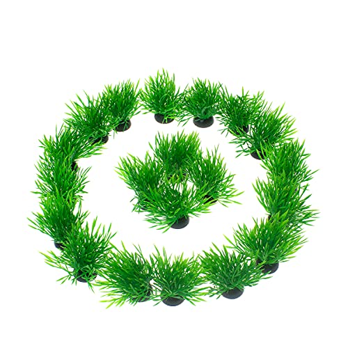 20Pcs Aquarium Plants Decor, Aquarium Artificial Plants Decoration Ornament Fish Tank Ornament Small