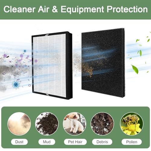 Air Filter Foam Sheet Material Replacement for UNI 12" x 24" x 3/8" 40PPI Coarse Foam Pad Pre Filter Media Washable, Cut to Fit Air Conditioner, Purifier, Aquarium (Black)