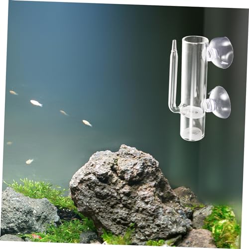 Shrimp Hatchery Box with Transparent Tank and Suction Cup for Aquarium Fish Breeding and Juvenile Shrimp Protection 3.54X1.77X0.78In