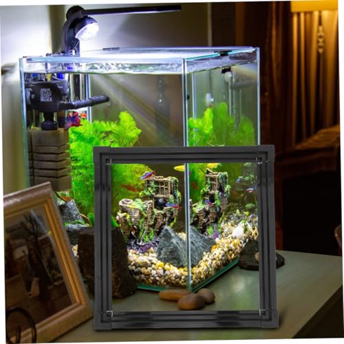 Toddmomy Fish Tank Edge Protector Strip for Aquarium Safety Easy Installation and Maintenance Non- Design for Tanks - size: 40.00X40.00X2.50CM
