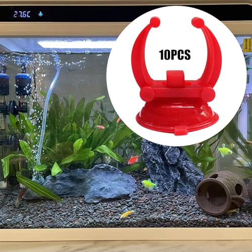10Pcs Aquarium Heater Suction Cups for Fish Tanks Tubing Hose Accessories
