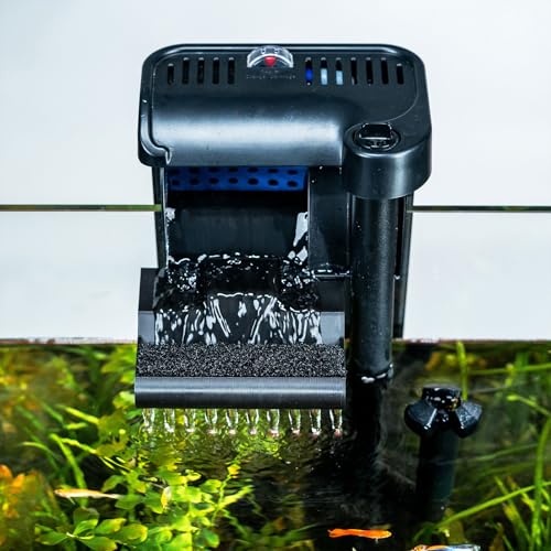 HOZOE Aquarium Filter Baffle, Fish Tank Accessory, Helps Maintain a Calm Water Surface and Slow Down Water Flow, Fish Tank Filter Flow Controller, Suitable for Most Hang-On-Back Filters. (10 CM) - size: 10 CM
