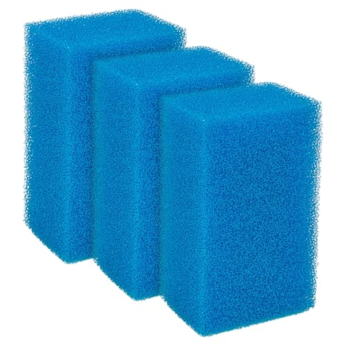 Bio-Foam for AC30 Power Filter - Replacement Aquarium Sponge Filter Media Foam Construction for Use in Freshwater & Saltwater Aquariums, 30PPI Sponge Pads (3 PCS)