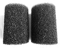 Wave Point 2 Pack X-Large Overflow Filter Box Intake Round Pre-Filter Foam Sponge 5.91" x 4.13" for Aquariums and Ponds (Fine 40 PPI)