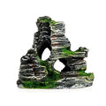 Resin Home Aquarium Rock Cave Fish Tank Decorations Ornament Mountain Hiding Aquarium Accessories
