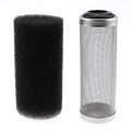 Stainless Steel Aquarium Filter Guard 16mm Pre-Filter Sponge Aquarium Filter Protector Cover Kit for Fish Tank Inlet Pond