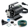 Water Transfer Pump 115V 1/10HP 330GPH Self-Priming Utility Pump with Hose Kit Portable Electric Non-Submersible Pump for Pool Garden Basement Aquarium Rain Barrel Drain Water Removal - style: 115V Water Transfer Pump