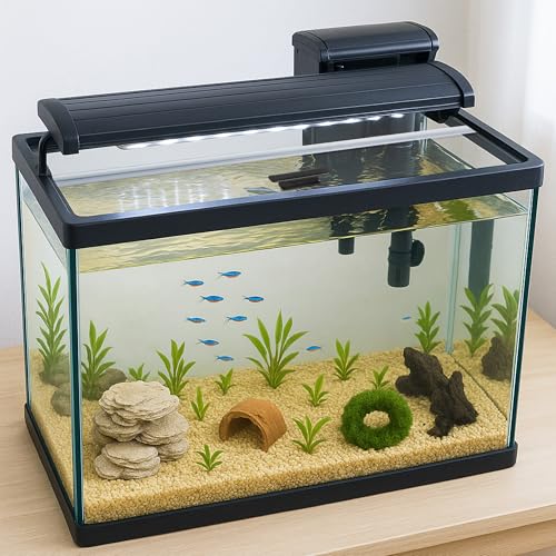 29.21x11.69 x0.16in Clear Tempered Glass Canopy,Aquarium Fish Tank Hoods FITS for Most 20Long/29 Gallon Fish Tanks (Aqueon, Marine Land & Perfecto) - size: 1PCS-29.21x11.69in