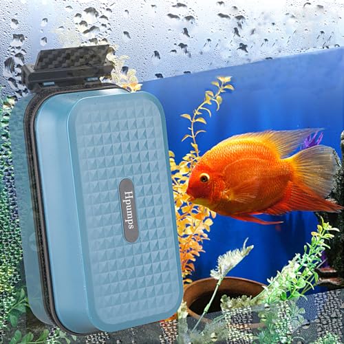 Aquarium Magnetic Cleaner Glass Fish Tank Magnet Brush Algae Scraper Floating - size: S