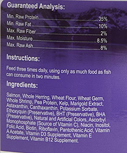 Omega One Super Color Floating Cichlid Pellets, Medium, 2 lb x1 - size: 2 Pound (Pack of 1)