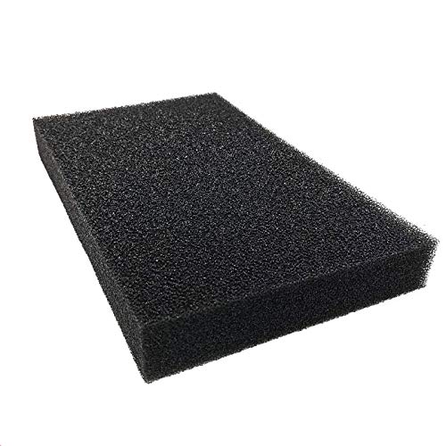 Aquarium Foam Filter Pad,16 x 10 x 2 inch Cut to Fit Sponge Filter Media for Fish Tank,30PPI