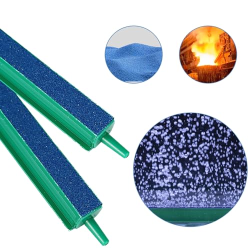 3PCS 8 Inch Fish Tank/Aquarium Air Stone with Connector Pet Supplies for Decorative and Functional Bubbles
