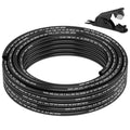 35FT 5/16 DOT Air Line SAE J844 PA12 Nylon Air Hose with Cutter 5/16” OD Pneumatic Tubing DOT Approved 5/16 Air Brake Hose for Air Suspension Kit Truck Trailer Brake System & Fluid Transfer 11m - size: 5/16" OD 35FT