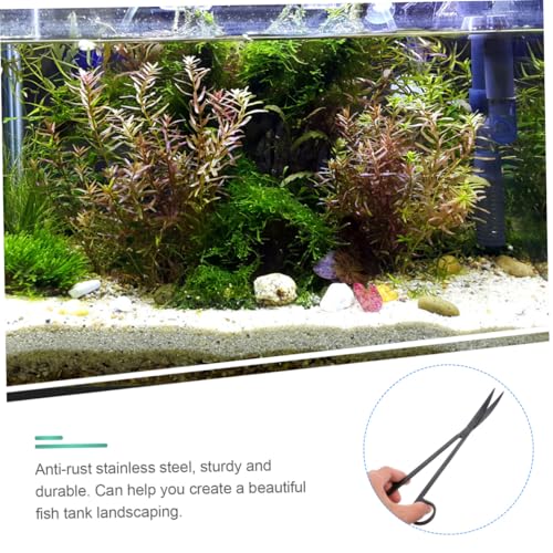 Happyyami 3pcs Set Fish Tank Cleaning Tool Aquarium Tools Kits Aquatic Plants Aquascaping Tools Aquarium Spatula Tool Water Plants Kit Water Plants Kit