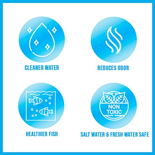 MICROBE-LIFT Algaway 5.4 Algae Remover for Aquariums, Algaecide for Freshwater and Saltwater Tanks, Aquarium Algae Control and Fish Tank Cleaner, Safe for Fish and Plants, 8 Ounces (ALGAA08)