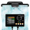 hygger Intelligent Wave Maker for Aquarium, Saltwater Freshwater Circulation Pump Adjustable 6 Waves/Night/Feed/Wireless Connection Mode, Magnetic Holder Display Controller Memory Function (25W) - size: 25W
