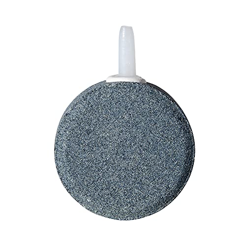 1.6 Inch Updated Crazy Air Mineral Ball Stone Cylinder Bubbler Plus Diffuser Aquarium Fish Tank Hydroponics Pump Airstones Diffuser 3/16" 5/16" Hose ID - size: 1.6"