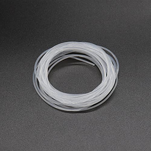 Silicone Tubing, 0.5mm ID x 1.5mm OD, 16.4ft (5m) Length, Flexible Silicone Rubber Tube Water Air Hose Pipe for Pump Transfer Transparent - size: 0.5mm ID x 1.5mm OD