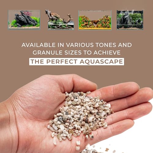 Ultum Nature Systems Controsand Monterey Aquarium Gravel (3L) - Small Pebbles for Fish Tank - Planted Aquarium Rocks - Fish Tank Substrate - Aquarium Pebbles - Versatile Fish Tank Stones - size: 3L