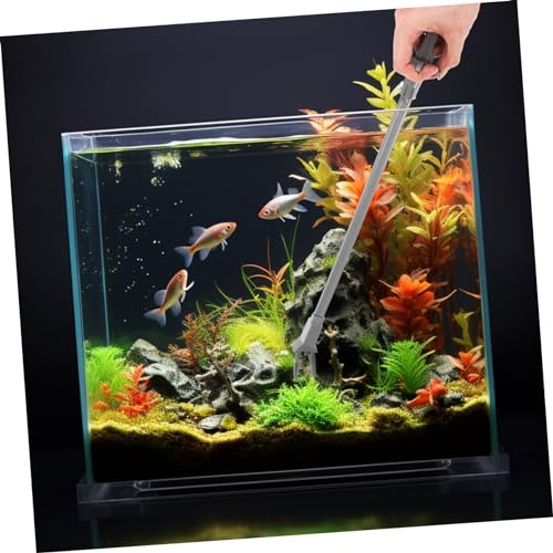 Fish Tank Plant Tweezers Pool Pliers Aquarium Tong Large Aquarium Net Curved Fish Tank Tubing Aquarium Grabber Tool Aquarium Plant Aqua Aquarium Tweezers Long Black