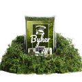 BYHER Fake Moss 4OZ - Moss for Crafts and Indoor Plants, Realistic Artificial Green Grass for Fairy Garden, DIY Projects, Potted Plants, Table Centerpieces, Wedding Decor (Realistic Green)