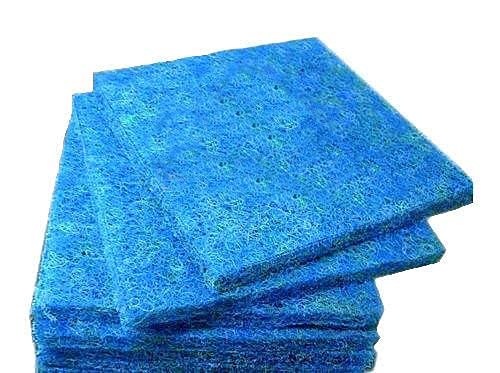 ViaAqua Extra Thick Japanese Filter Mat Aquarium Koi Pond Media Pad Custom Fit Sizes (20" x20" x1.75", Japan Mat) - size: 20" x20" x1.75"