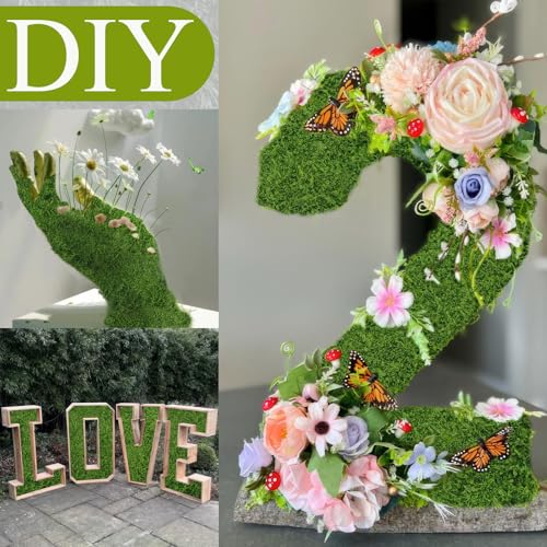 Fake Green Moss Roll Table Runner Faux Moss Adhesive Fairy Garden Grass 12" x 71" Artificial Moss for Indoor Plants Wall Crafts DIY Table Centerpieces Fairy Woodland Floral Wedding 30x180cm - size: 11.81 inches x 70.87 inches x 1.57 inches
