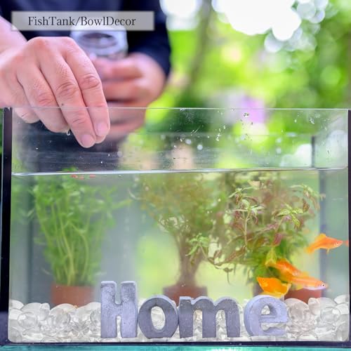 5Lb Clear Glass Pebbles, Flat Glass Marbles, Decorative Glass Gem Stones for Vase Fish Tank Fountains Crafts Centerpieces Fire Pit and Home Decor - color: Clear, size: 5LB