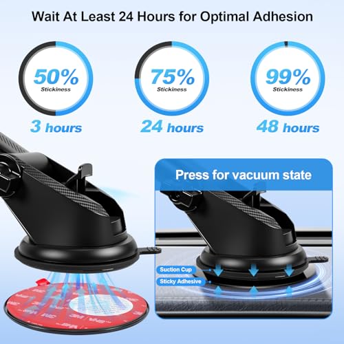Suction Cup Pad Mounting Plate Suitable for Curved, Textured, and Flat Dashboard, 3.25 "L. Used for Phone Holder&GPS&Camera, 1-Piece Set - style: 1 Count (Pack of 1)