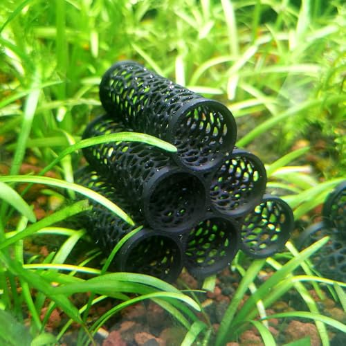 Fish Tank Decor Shrimp Tank Accessories Aquarium Cave Shrimp Hideout Reptile Hideout Habitat Cave for Fish and Shrimp to Swim (Black) - color: Black
